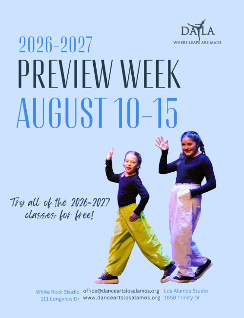 DALA Preview Week August 10-15