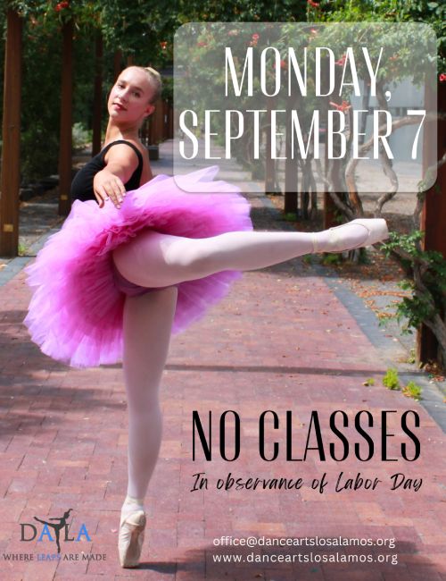 Dance Arts Los Alamos :: Labor Day No Classes