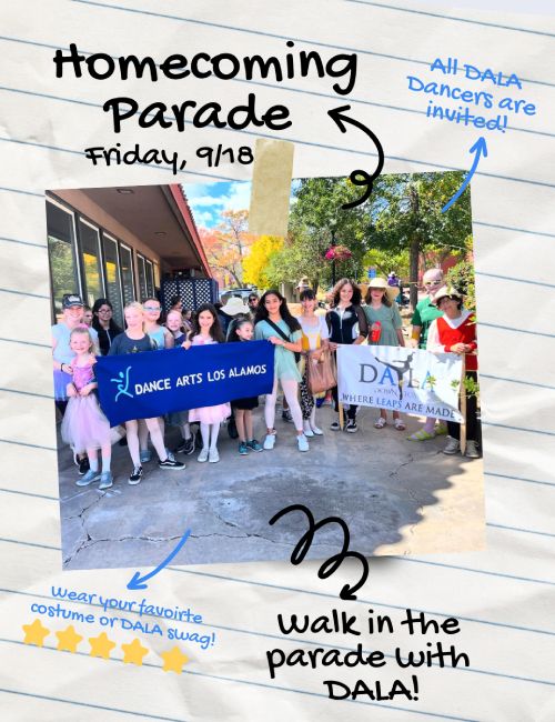 Dance Arts Los Alamos :: Homecoming Parade 2026